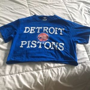 Pistons Crop Top